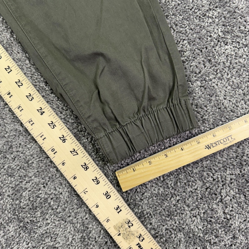 Denizen Jogger Pants Mens XL Green Elastic Waist Cuffed Stretch Casual Travel - Picture 5 of 10
